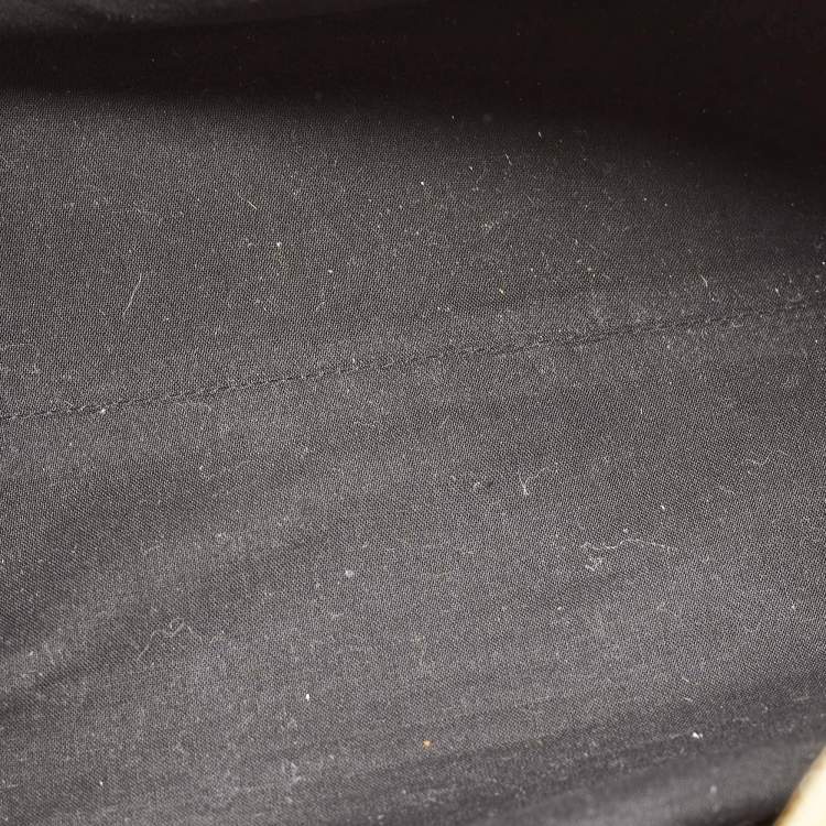 Pre Owned Balenciaga Metallic Gold Leather Bowling MM Bag