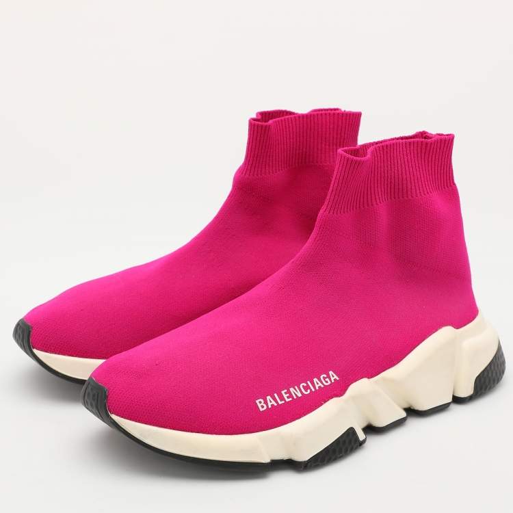 Balenciaga sock shoes pink best sale