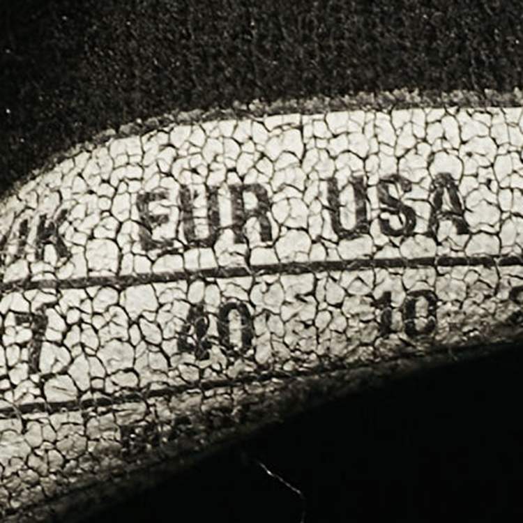 Pre Owned Balenciaga Black Knit Fabric Speed Trainer Sneakers Size 40