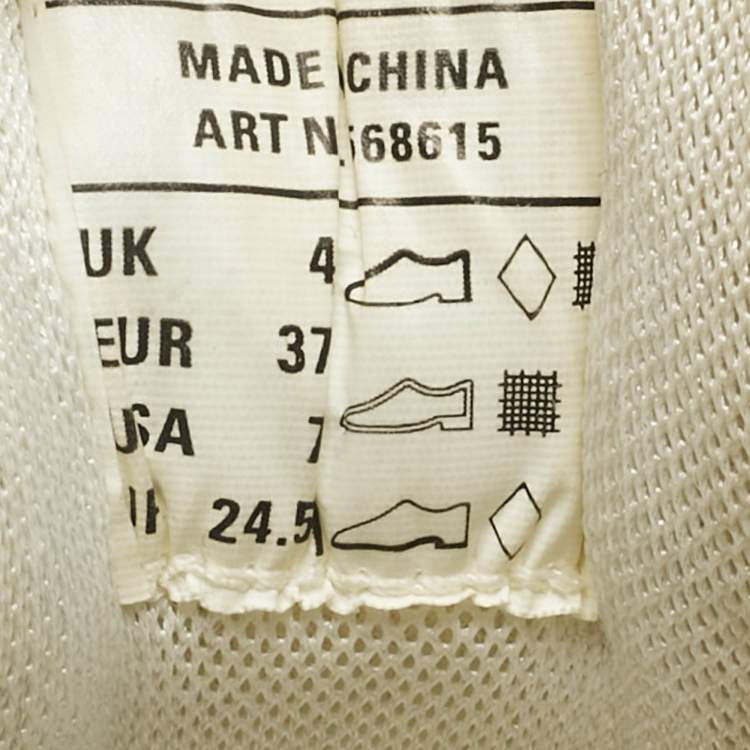 Pre Owned Balenciaga Multicolor Faux Leather and Mesh Track 2 Sneakers Size 37