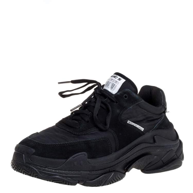 Mens Track Sneaker in Black  Balenciaga US