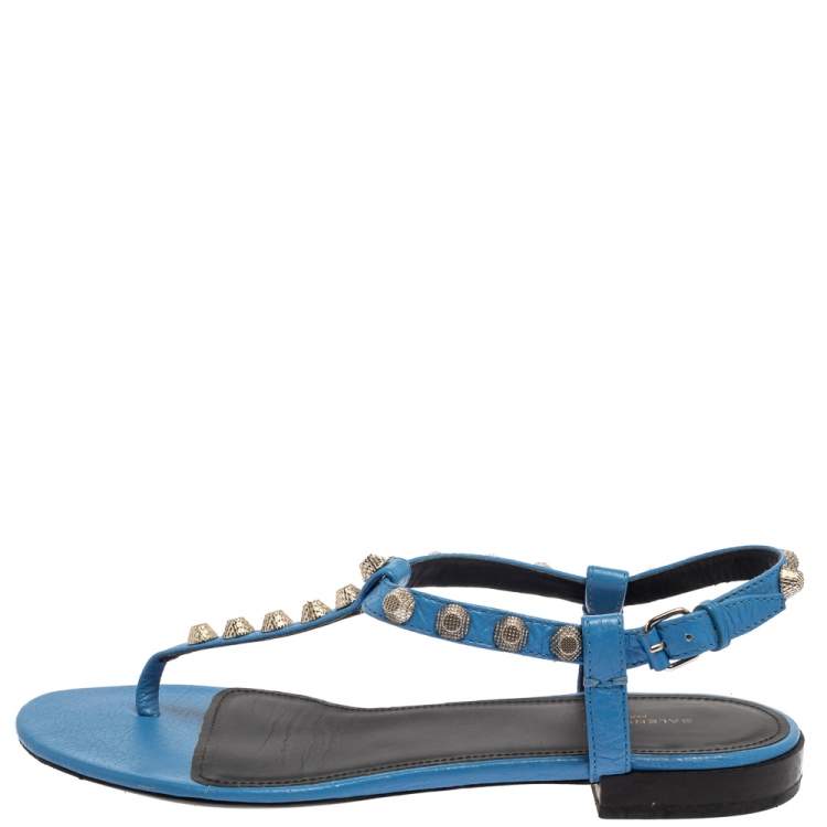 Balenciaga sandals online blue