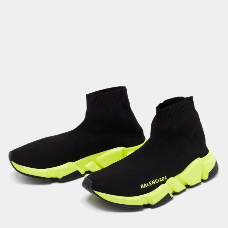 Buy Balenciaga Speed Trainer BlackGreen Imported Sneakers 42 Euro at  Amazonin