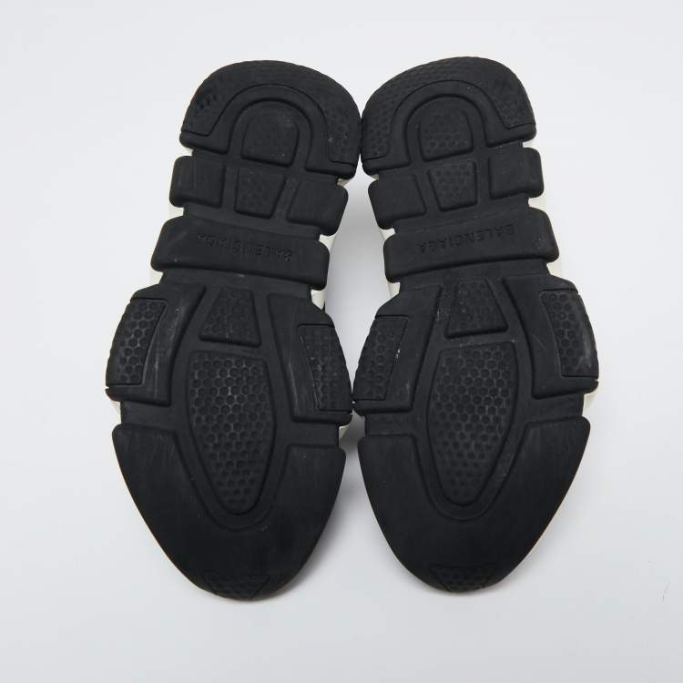 Pre Owned Balenciaga Black Knit Speed Trainer High Top Sneakers Size 36