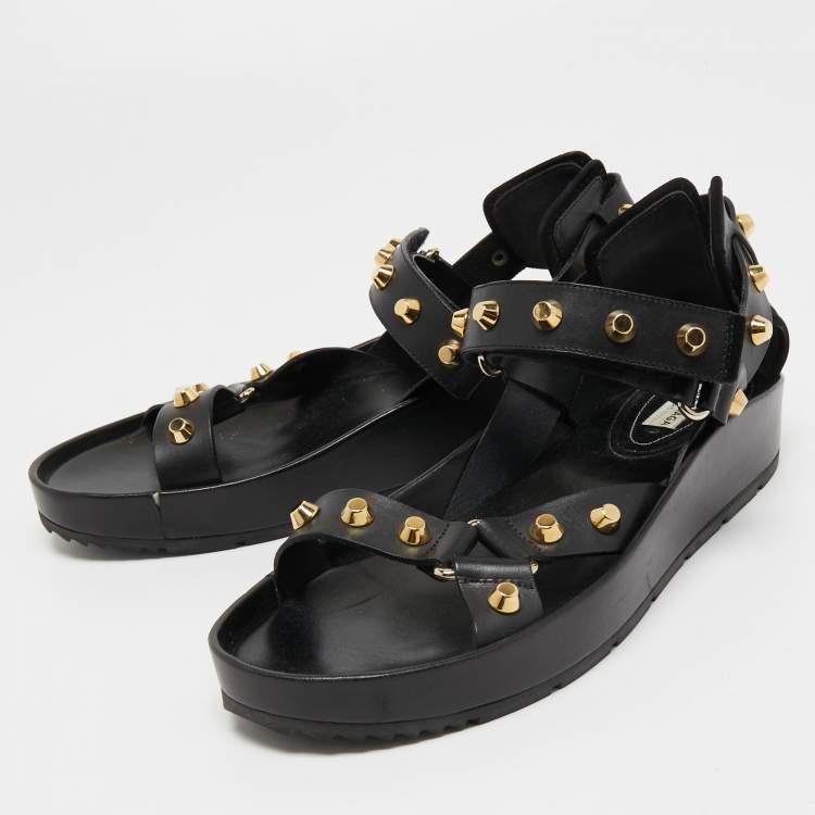 Balenciaga Womens Chunky Platform Slide Sandals  Bloomingdales