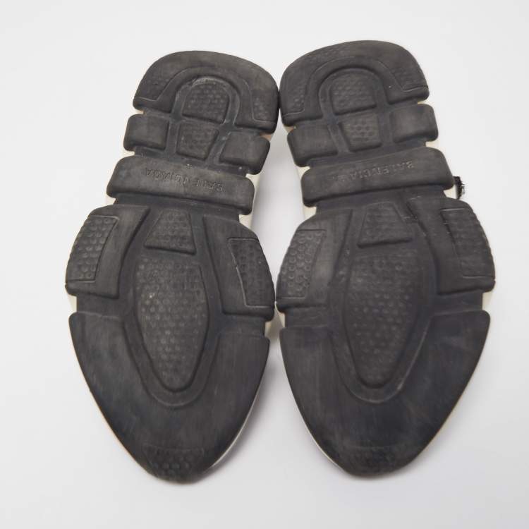 مملوكة مسبقًا Balenciaga Black Knit Fabric Speed Trainer Sneakers Size 37
