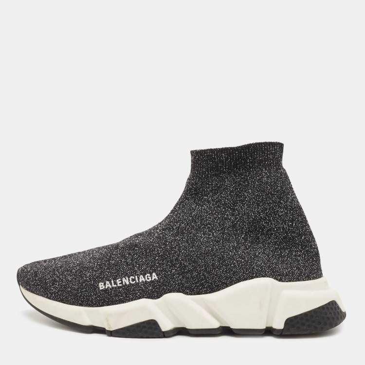 Balenciaga trainers store womens silver