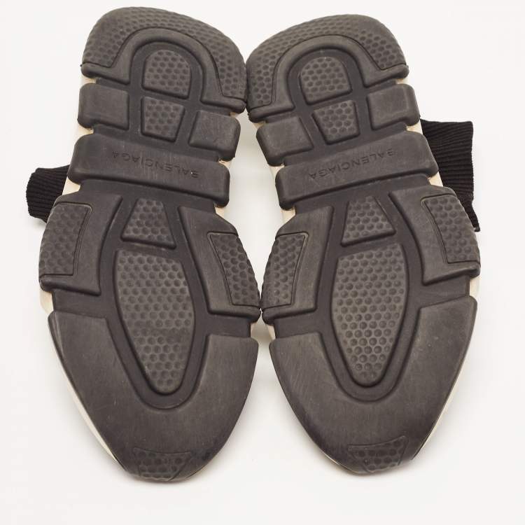 مملوكة مسبقًا Balenciaga Black Knit Fabric Speed Trainer Sneakers Size 37