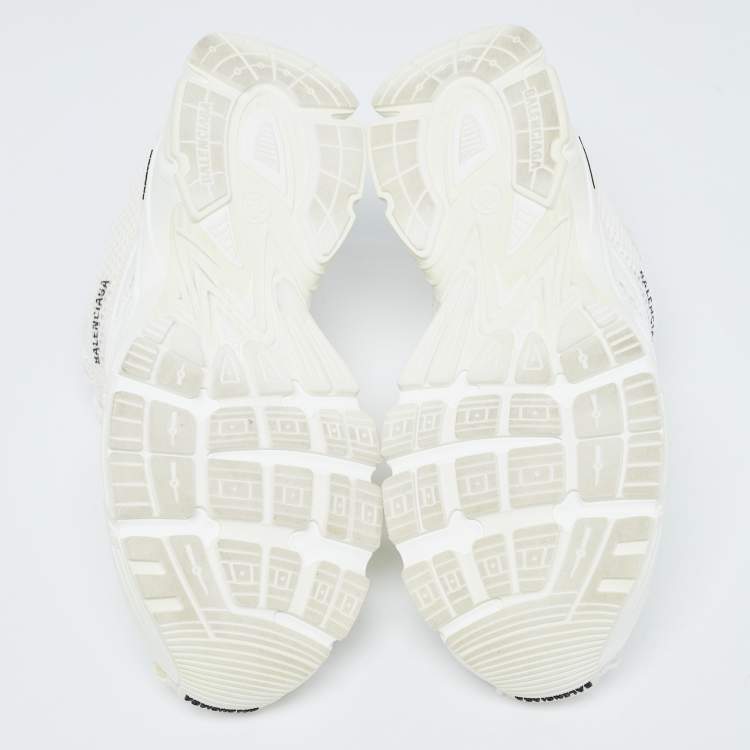 Pre Owned Balenciaga White Mesh Phantom Low Top Sneakers Size 39