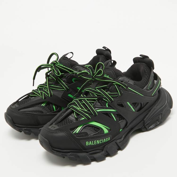 balenciaga sneakers track green