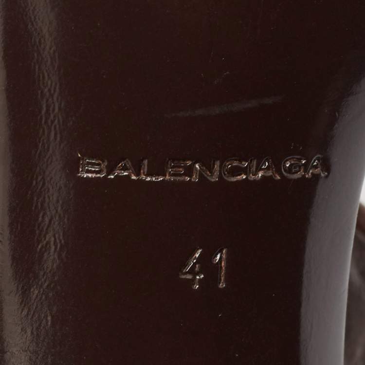 Pre Owned Balenciaga Multicolor Stripes Canvas Ankle Strap Sandals Size 41
