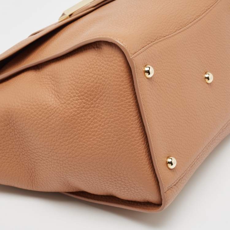 Pre Owned Ballin Brown Leather Amal Tote