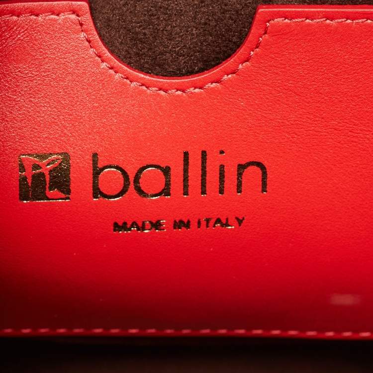 Pre Owned Ballin Brown Leather Amal Tote