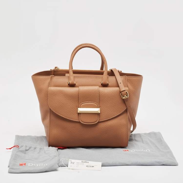 Pre Owned Ballin Brown Leather Amal Tote
