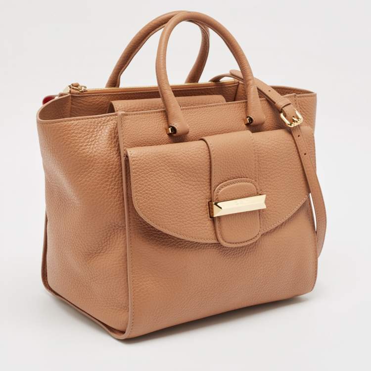 Pre Owned Ballin Brown Leather Amal Tote