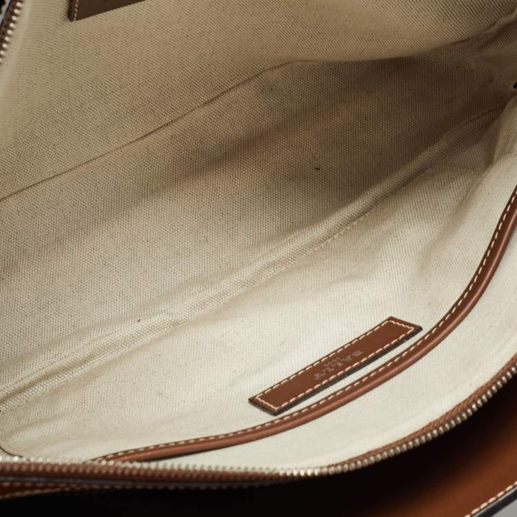 Pre Owned Bally Brown Leather Ahres Shoulder Bag
