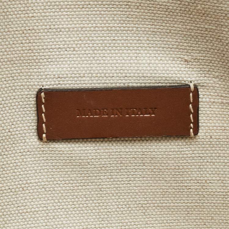 Pre Owned Bally Brown Leather Ahres Shoulder Bag