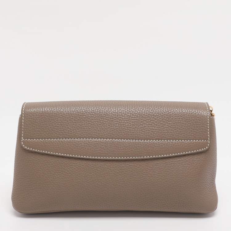 مملوكة مسبقًا Bally Brown Leather Leena Crossbody Bag