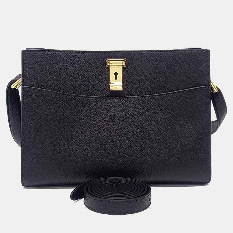 مملوكة مسبقًا Bally Black Leather tote and shoulder bag