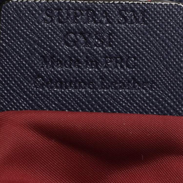 مملوكة مسبقًا Bally Supra Ribbon Small Blue Leather Tote