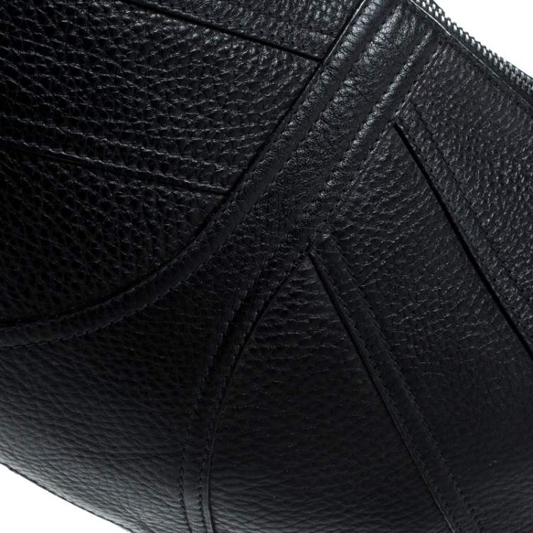 Pre Owned Bally Black Leather Hobo