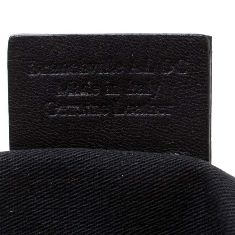 Pre Owned Bally Black Branchville Embossed Leather Shoulder Bag