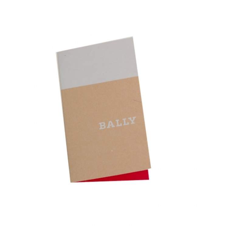 Pre Owned Bally Brown Ostrich Flap Chain Clutch