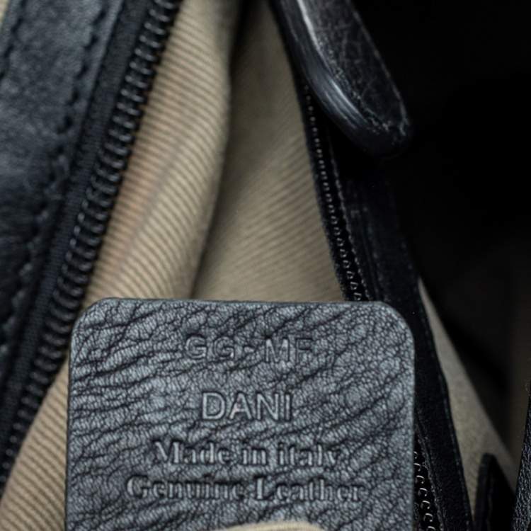 Pre Owned Bally Black Quilted Leather Satchel