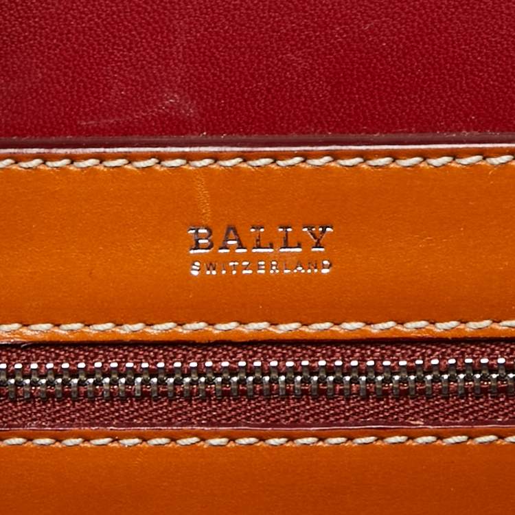 Pre Owned Bally Tan Leather Sommet Satchels 
