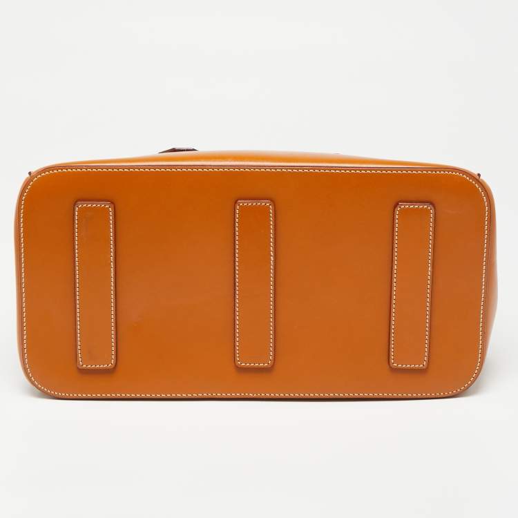 Pre Owned Bally Tan Leather Sommet Satchels 