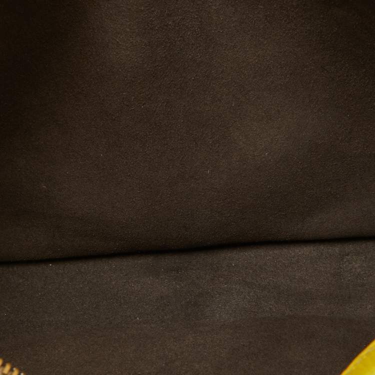 مملوكة مسبقًا Bally Yellow Leather Camera Crossbody Bag
