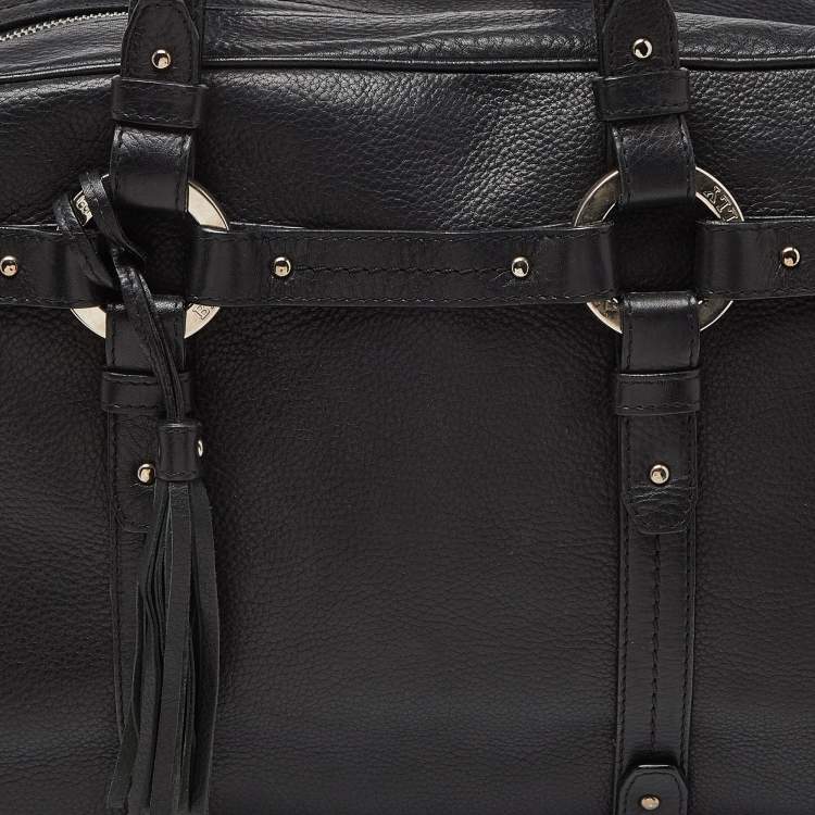 Pre Owned Bally Black Leather Charlyna Shoulder Bag