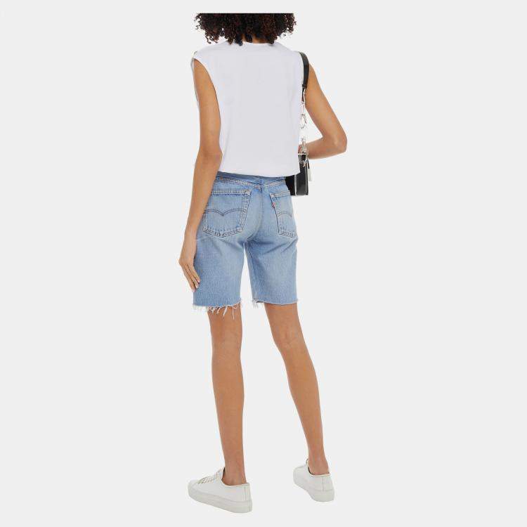 Pre Owned Balmain Cotton Sleeveless Top 38