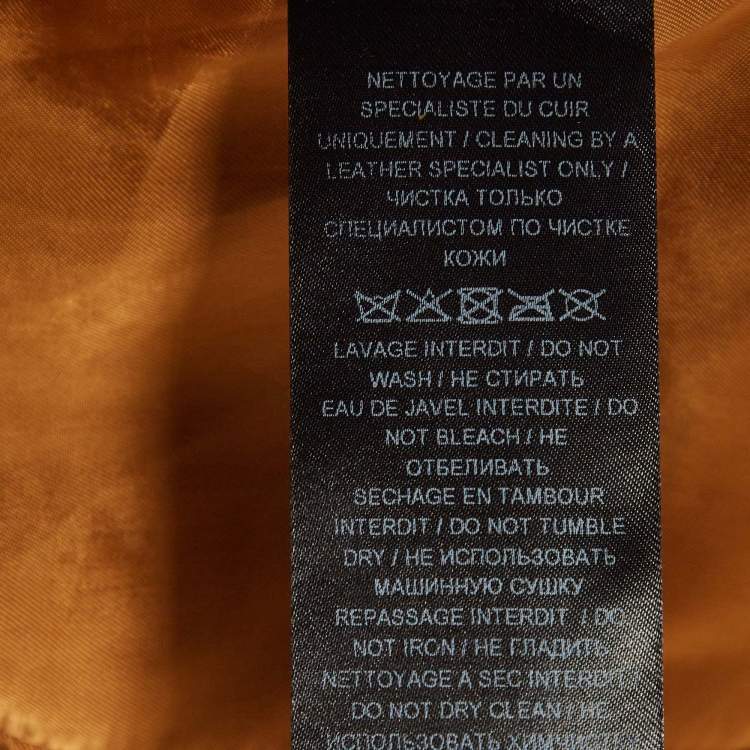 Pre Owned Balmain Brown Fringed Suede Vest M