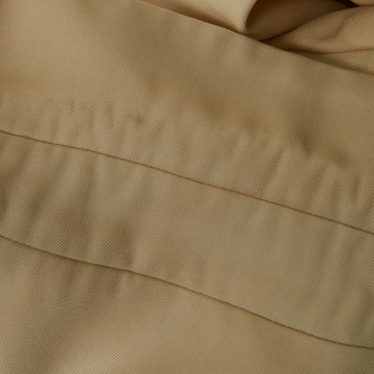 Pre Owned Balmain Cream Wool Tailored Blazer M