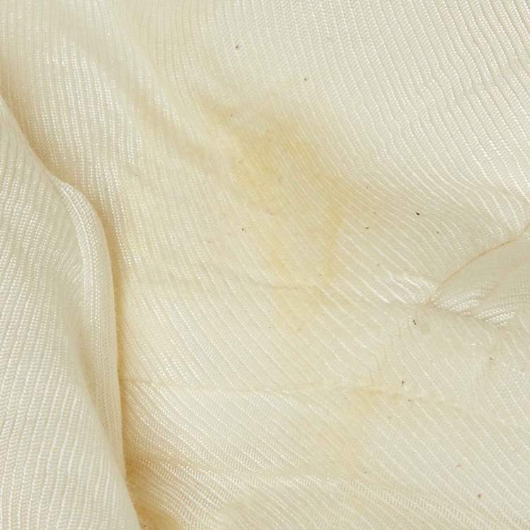 Pre Owned Balmain ivory Panama Double Breasted Tailored Jacket M