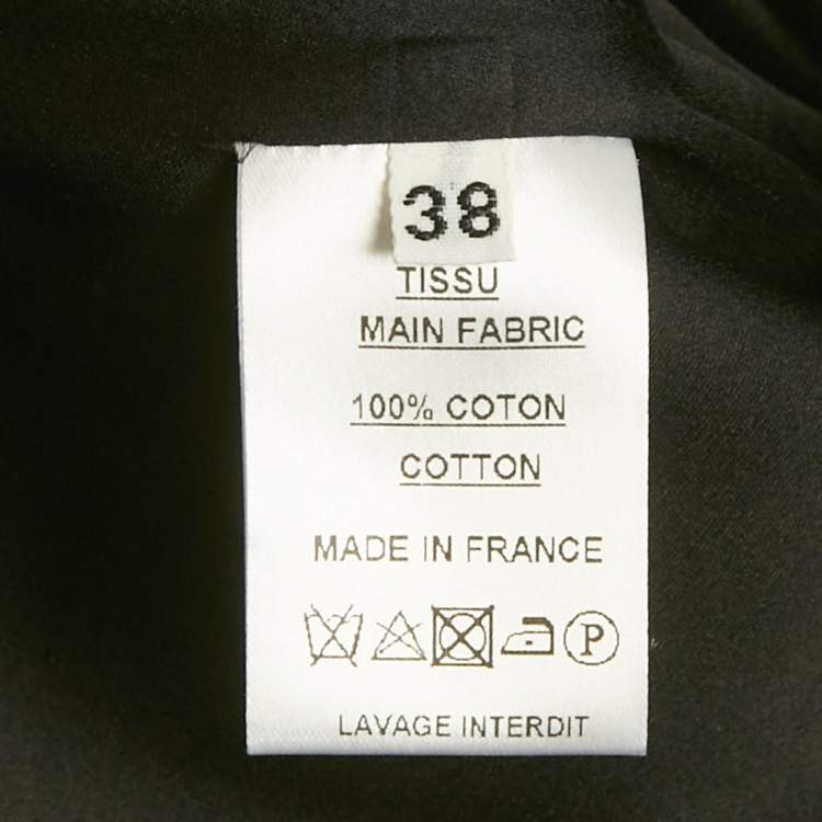 Pre Owned Balmain Black Velvet Strapless Mini Dress M