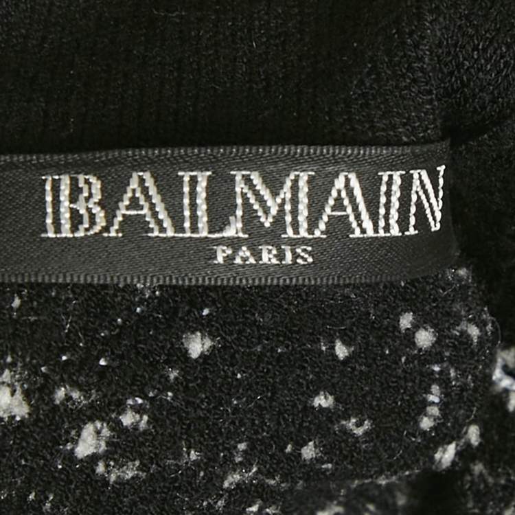 Pre Owned فستان بالمان مخملي أسود بدون حمالات قصير مقاس وسط (ميديوم)