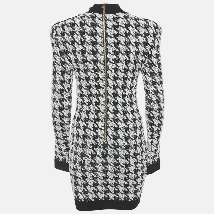 Pre Owned فستان بالمان مخملي أسود بدون حمالات قصير مقاس وسط (ميديوم)