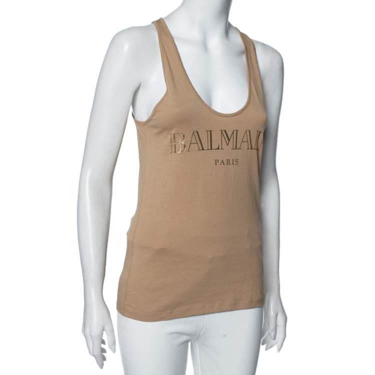 Crest Tank - Beige