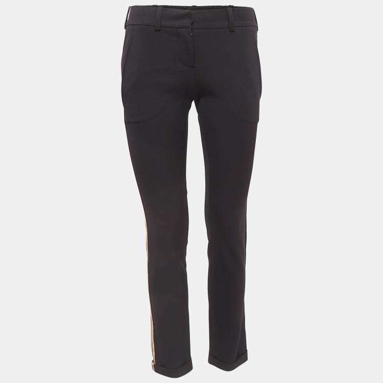 Navy blue cotton gabardine Journey trousers | Brioni® IN Official Store