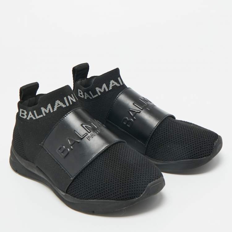 Pre Owned حذاء رياضي بالمان نسيج أبيض كاميرون سُترات مقاس 41