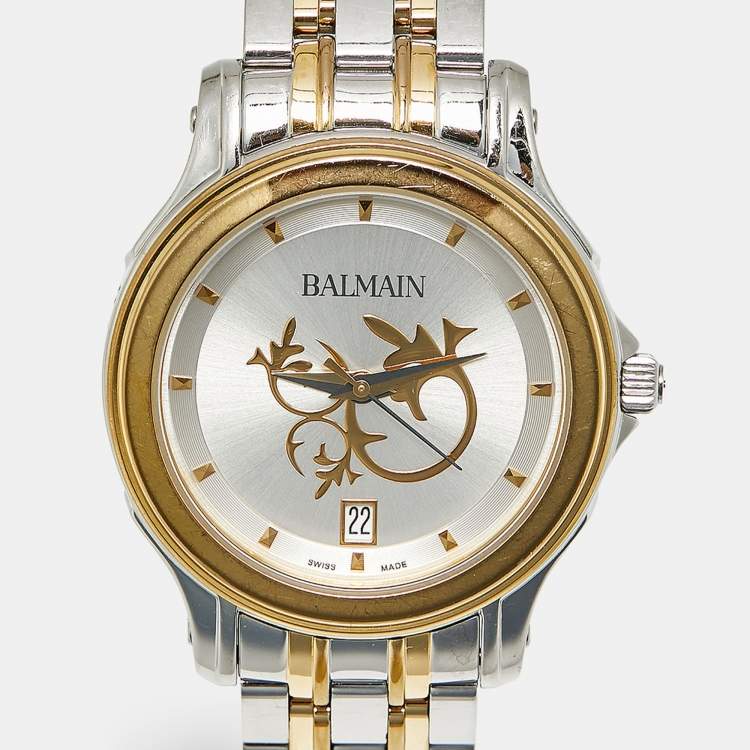 Pre Owned ساعة يد نسائية بالمان كلاسيك بي1852.39.16 ستانلس ستيل لونين فضية 34 مم