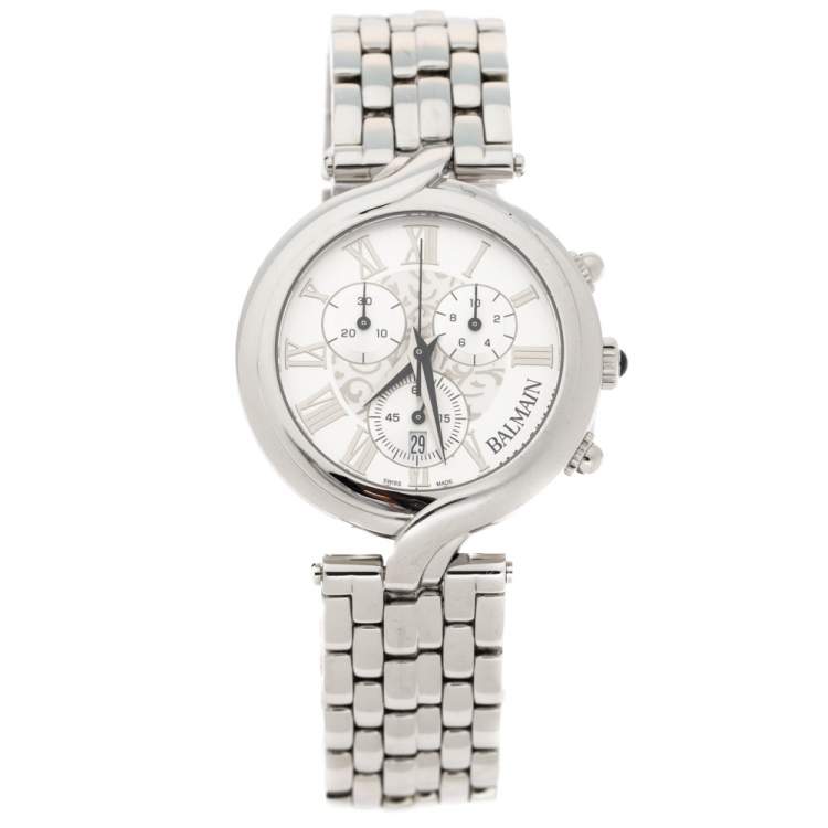 Evakuering Vælge efter skole Pierre Balmain Silver Stainless Steel B5531.38.82 Women's Wristwatch 40 MM  Balmain | TLC
