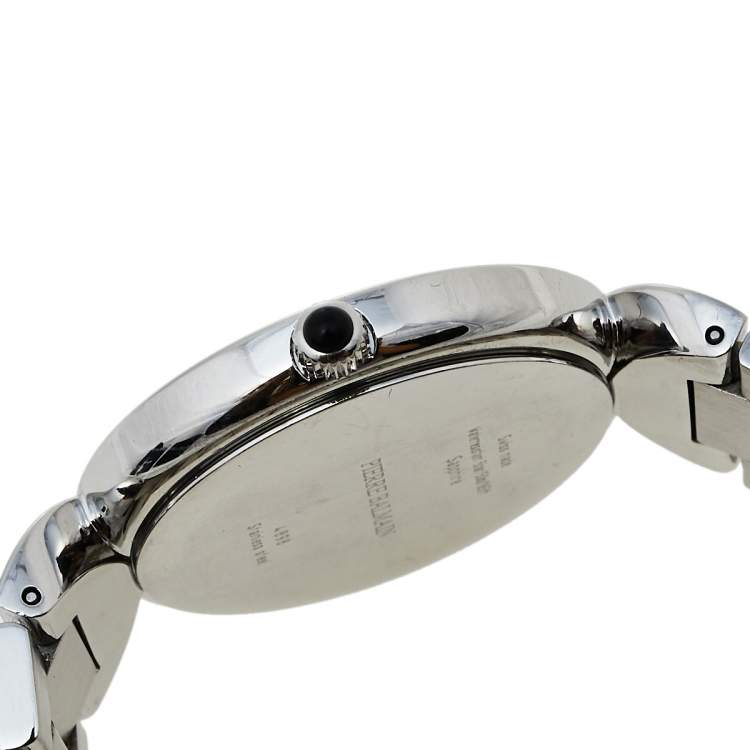 Pre Owned Balmain Silver Two-Tone Stainless Steel Madrigal Lady II 4898 Women's Wristwatch 32 mm