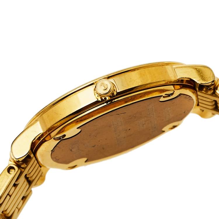 Pre Owned Balmain Silver Gold Tone Stainless Steel Elegance Chic 1690 Women's Wristwatch 29 mm