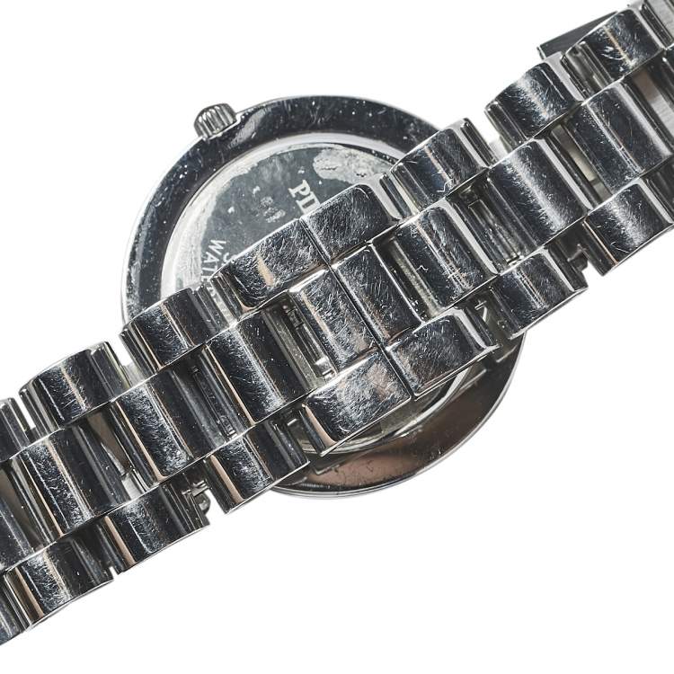 Pre Owned Balmain Silver Stainless Steel 2101 Quartz Women's Wristwatch 35 mm