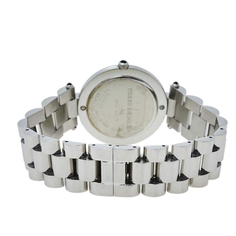 Pre Owned Balmain Silver Stainless Steel 2101 Quartz Women's Wristwatch 35 mm