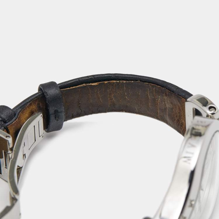Pre Owned Balmain Mother of Pearl Stainless Steel Satin 3431 Women's Wristwatch 31 mm