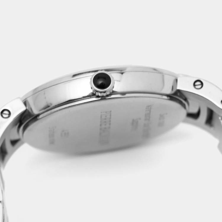 مملوكة مسبقًا Balmain Silver Stainless Steel Iconic Lady B4351.33.16 Quartz Women's Wristwatch 33 mm